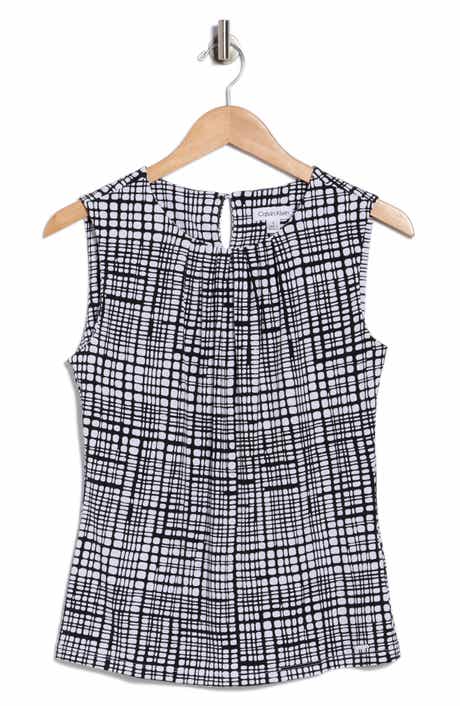 Calvin Klein Pleat Front Tank