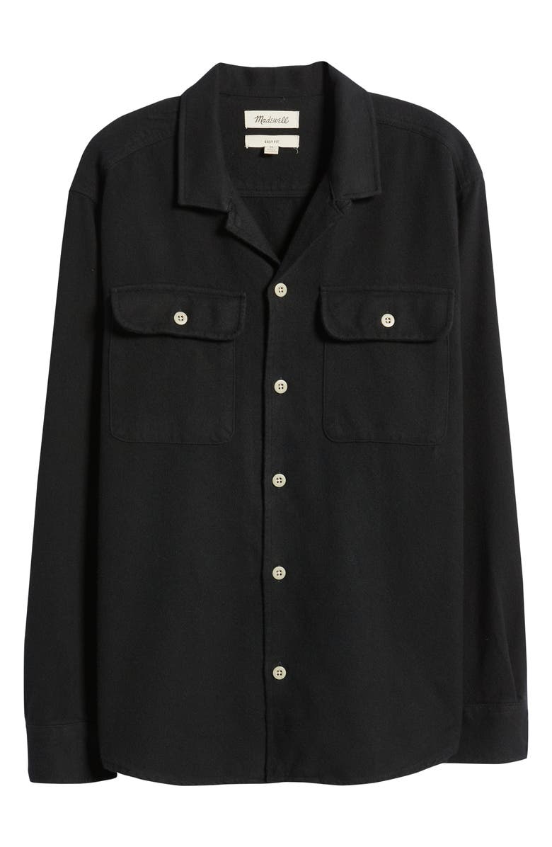 Madewell Brushed Twill Easy Shirt Jacket, Alternate, color, 
