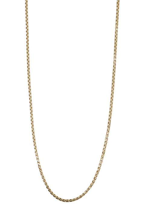 Box Chain Necklace