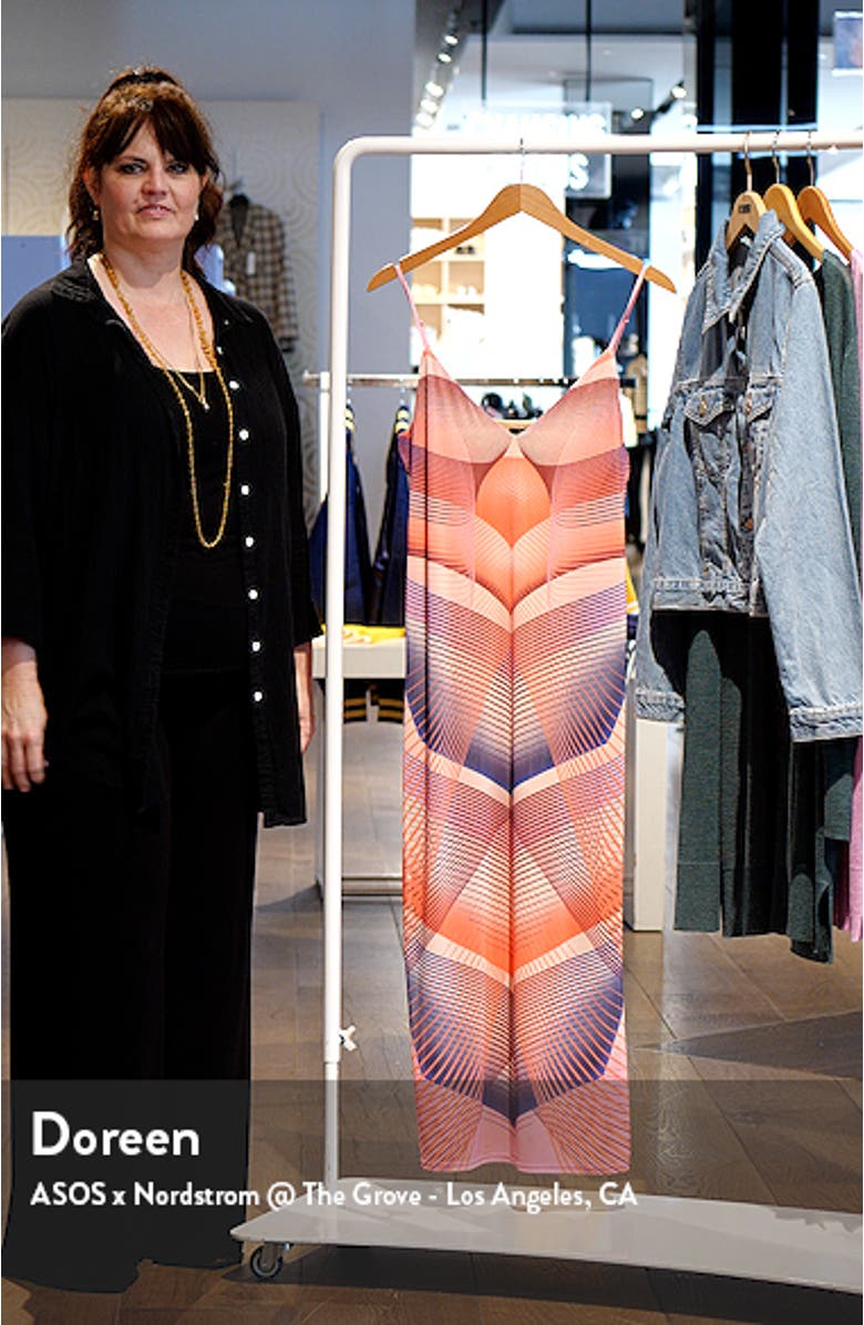 Amina Mesh Midi Slipdress, sales video thumbnail