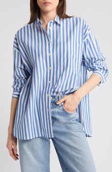 Madewell Signature Oversize Button-Up Shirt