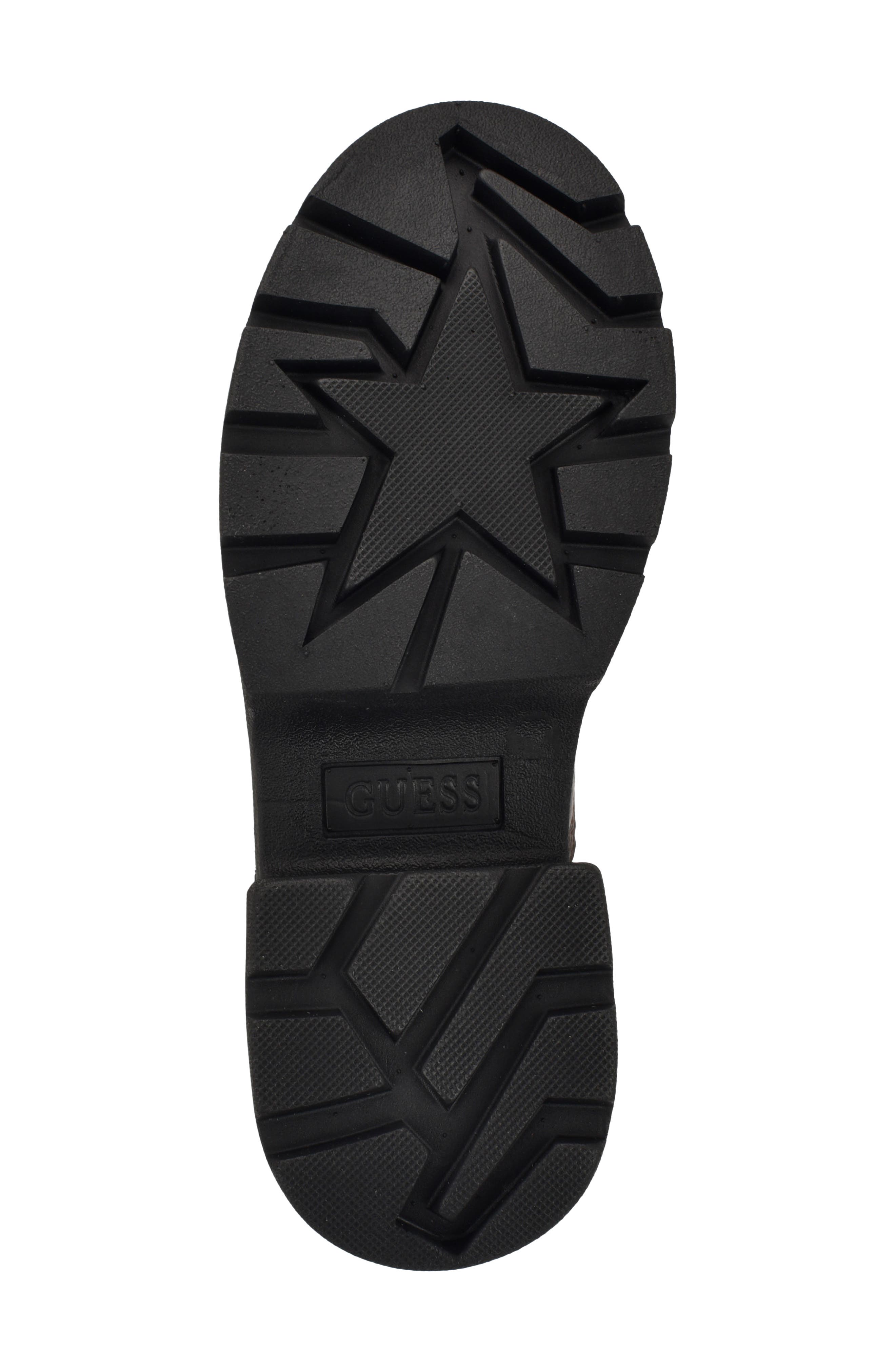 GUESS Yarini Lug Sole Boot, Alternate, color, Dark Brown