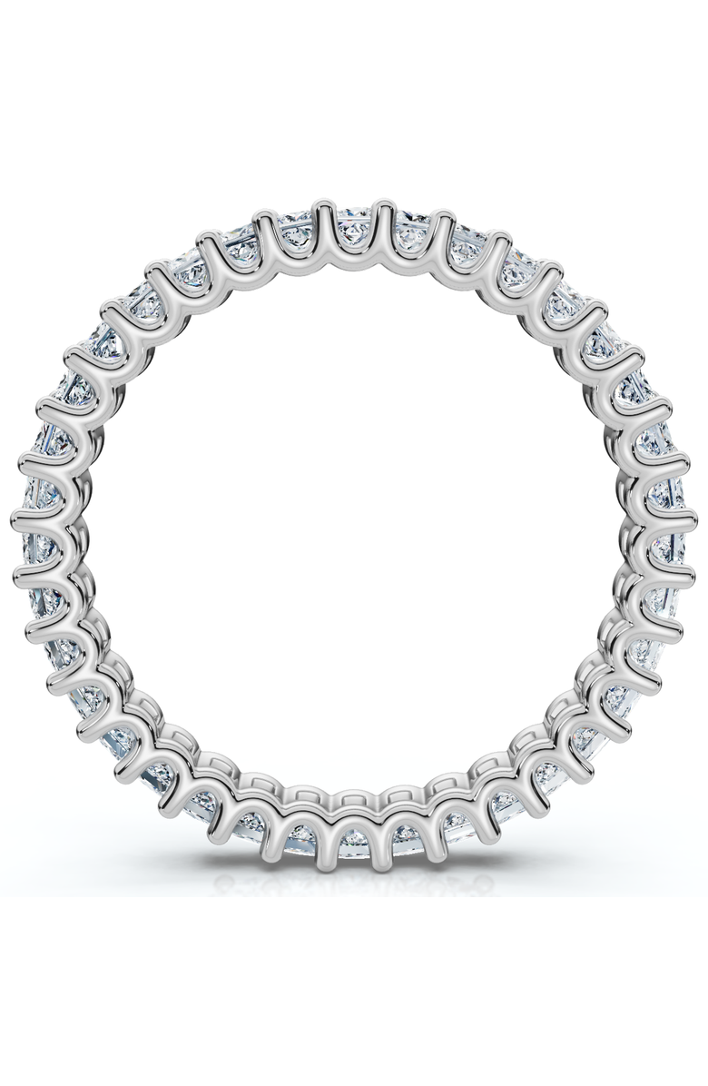 Bliss Diamond 1Ct Princess Cut Diamond Eternity Stackable Wedding Ring 14k Gold Lab Grown, Alternate, color, 14K White Gold