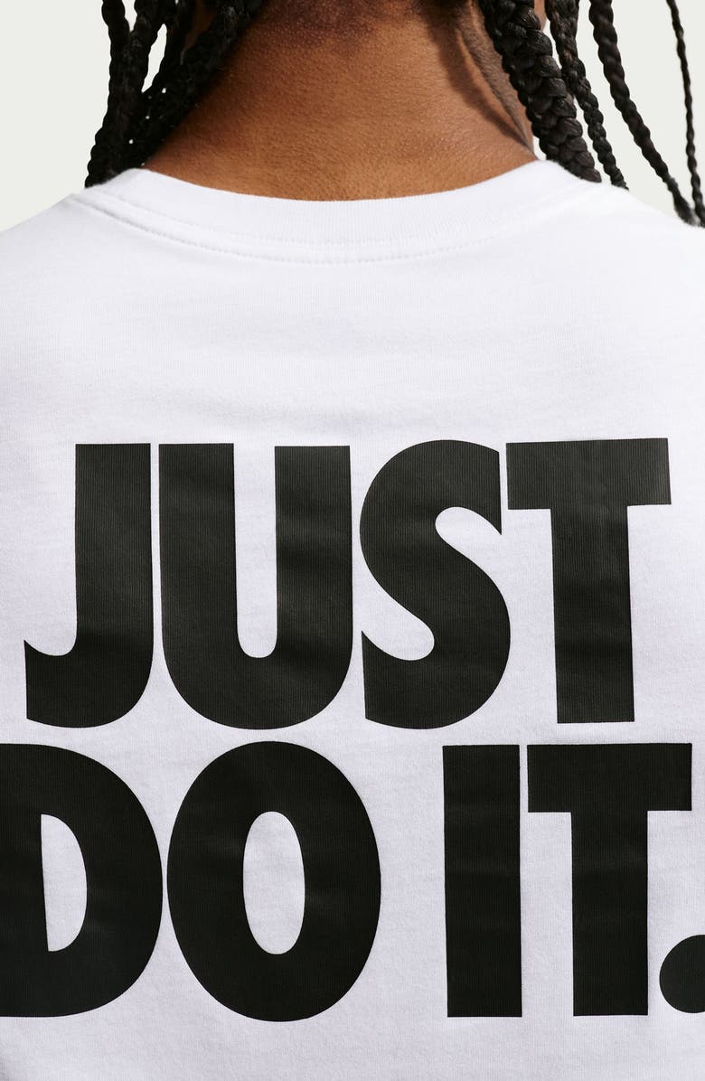 Nike JDI Graphic Tee, Alternate, color, White