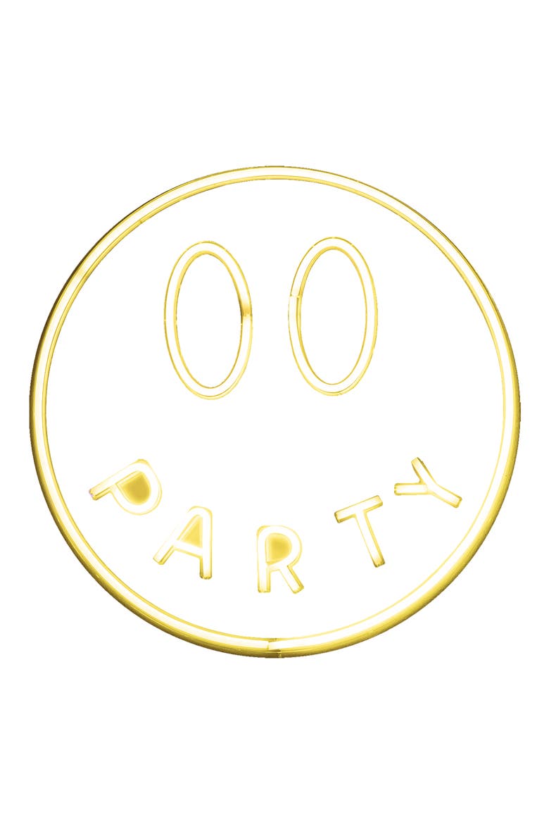 18 Smiley Face Neon Wall Lamp, Main, color, MULTI