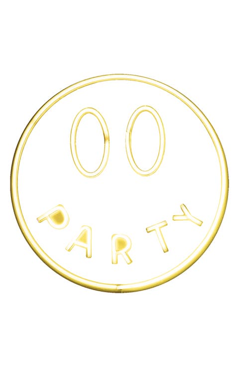 18 Smiley Face Neon Wall Lamp