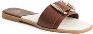 NEW YORK AND COMPANY Wenda Buckle Slide Sandal