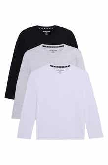 XRAY Kids' 3-Pack Long Sleeve Cotton T-Shirts