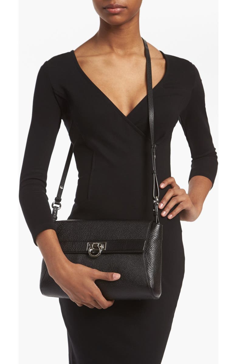 FERRAGAMO Salvatore Ferragamo 'Small Abbey' Leather Crossbody Bag, Alternate, color,