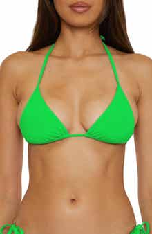 Color Code Triangle Bikini Top