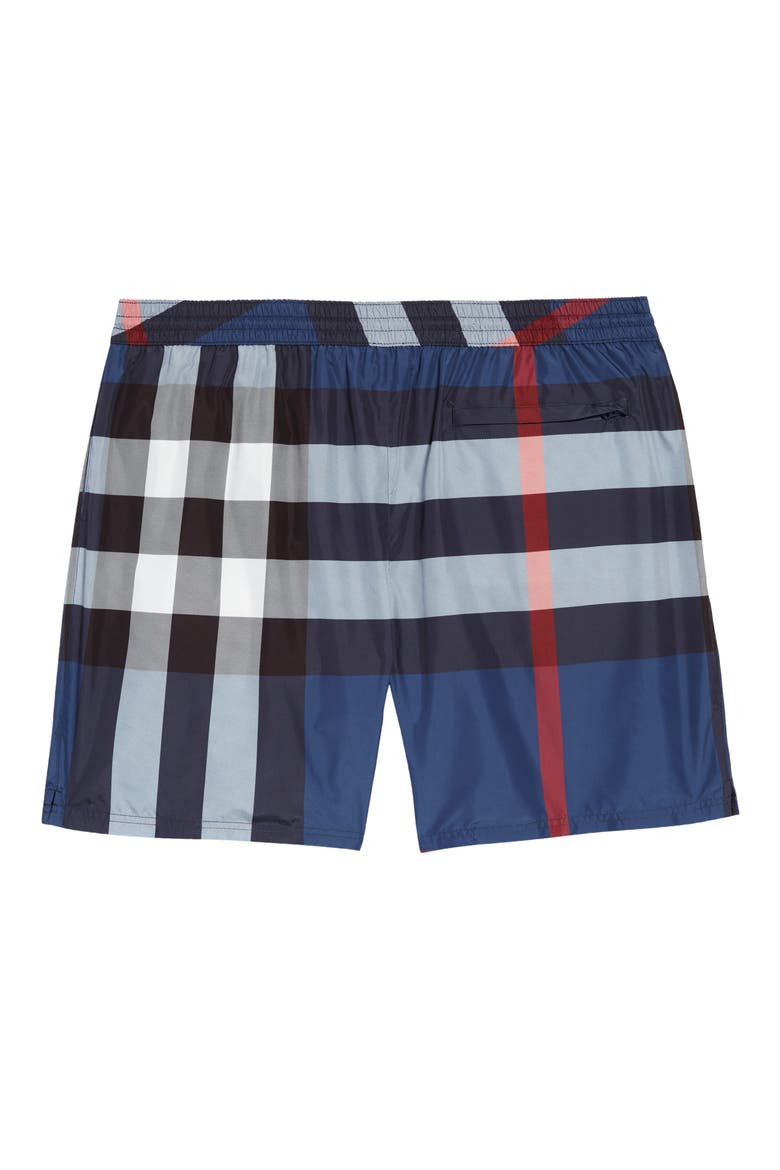 Guildes Check Swim Trunks, Alternate, color, CARBON BLUE IP CHECK