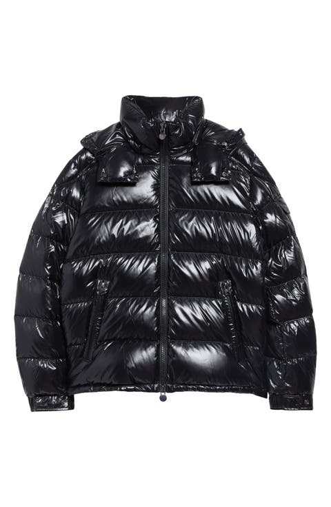 Maya Lacquered Nylon Down Jacket