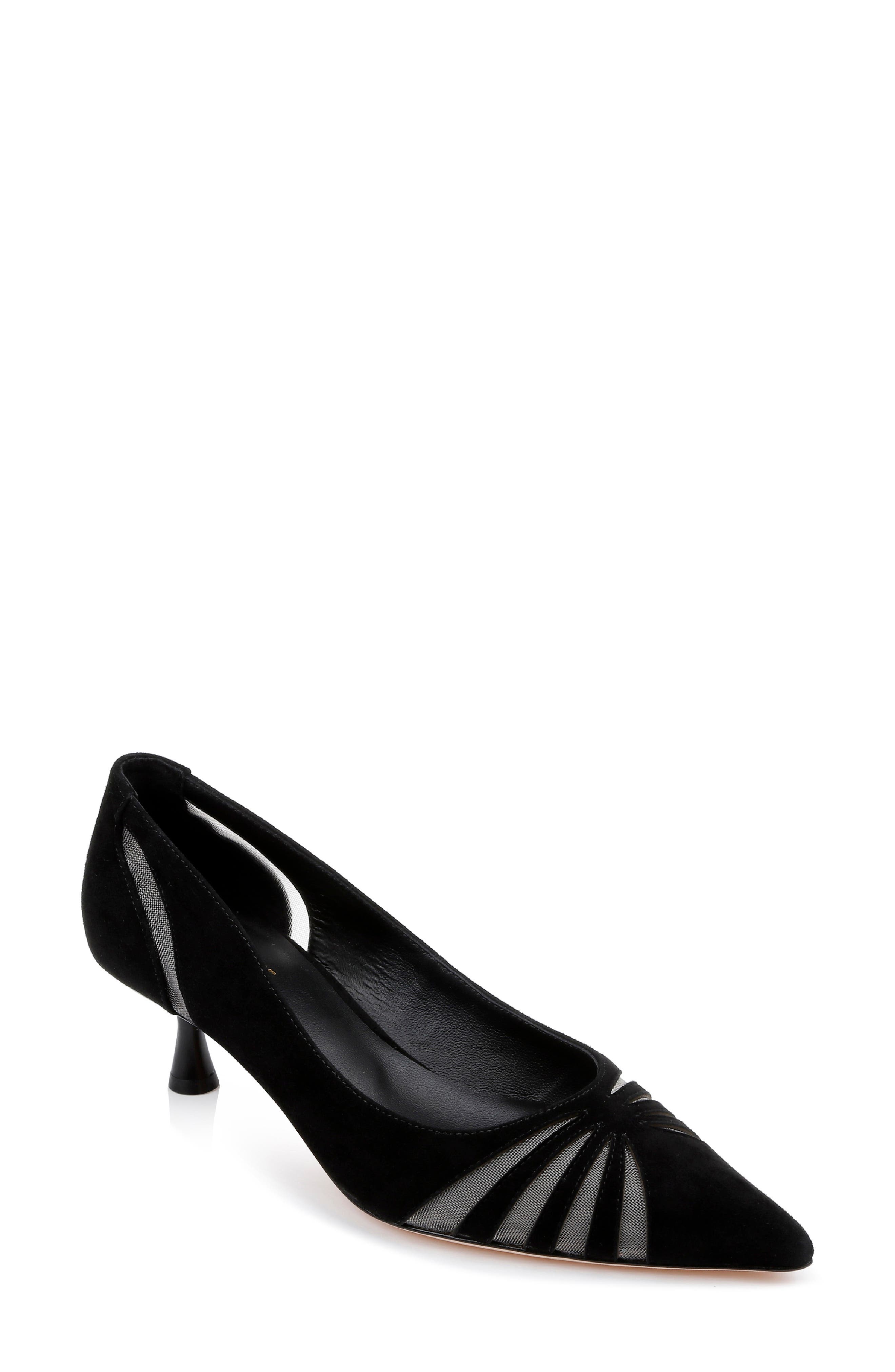 L'AGENCE Eglantine Kitten Heel Pump, Main, color, 