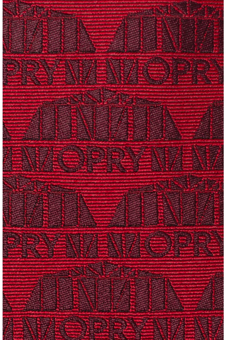 Grand Ole Opry Auditorium Jacquard Silk Blend Neck Tie, Alternate, color, RED