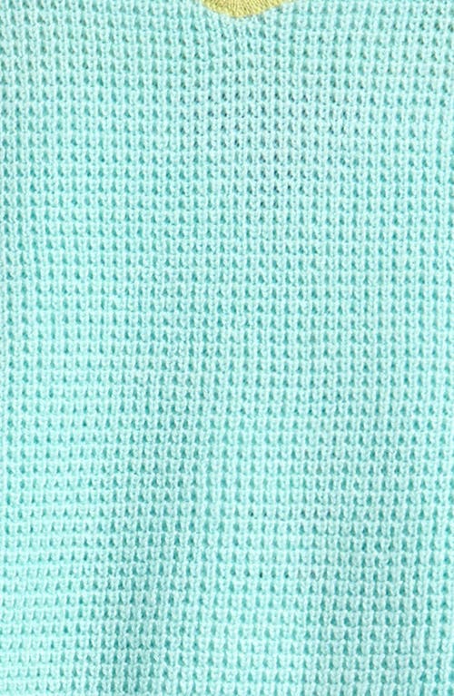 Freshman Kids' Knit Tank & Pleated Skirt Set In Blue