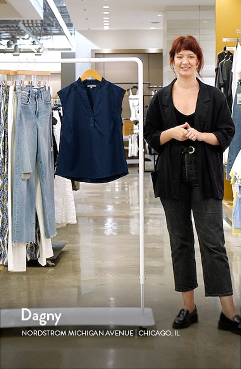 Embroidered Sleeveless Top, sales video thumbnail