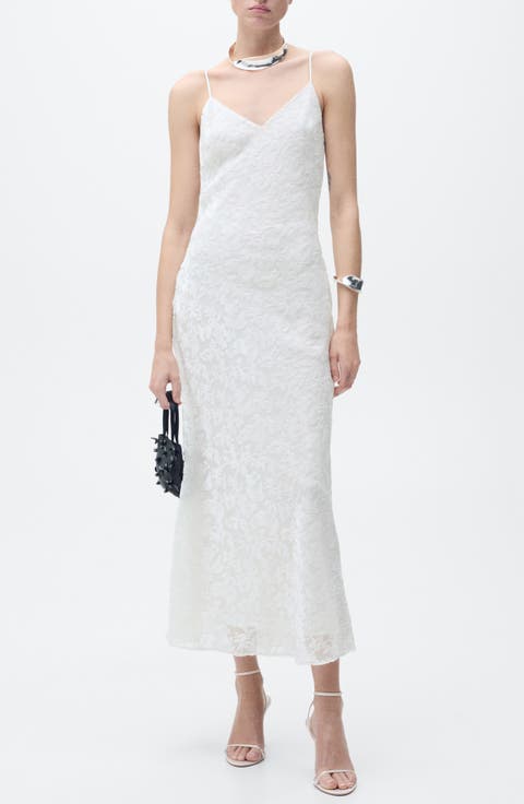 Floral Jacquard Dress