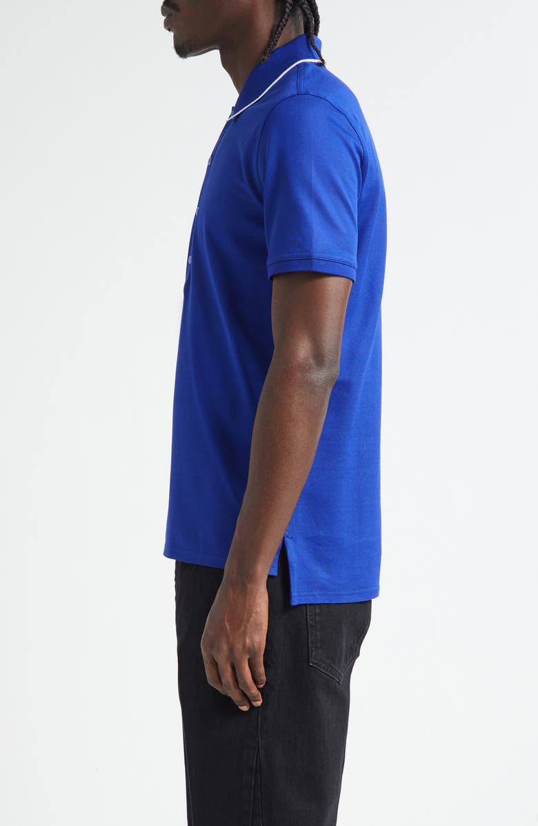 Givenchy Cotton Piqué Polo, Alternate, color, Electric Blue