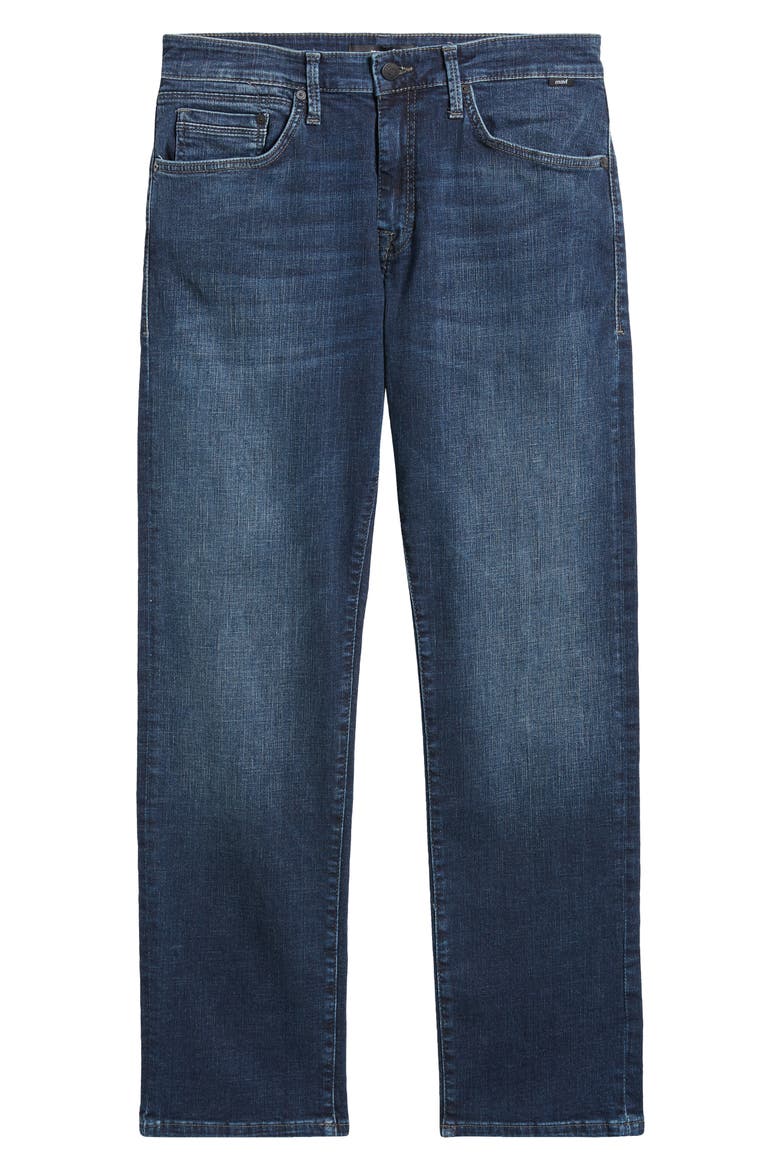 Zach Straight Leg Jeans, Alternate, color, DEEP BLUE CASHMERE
