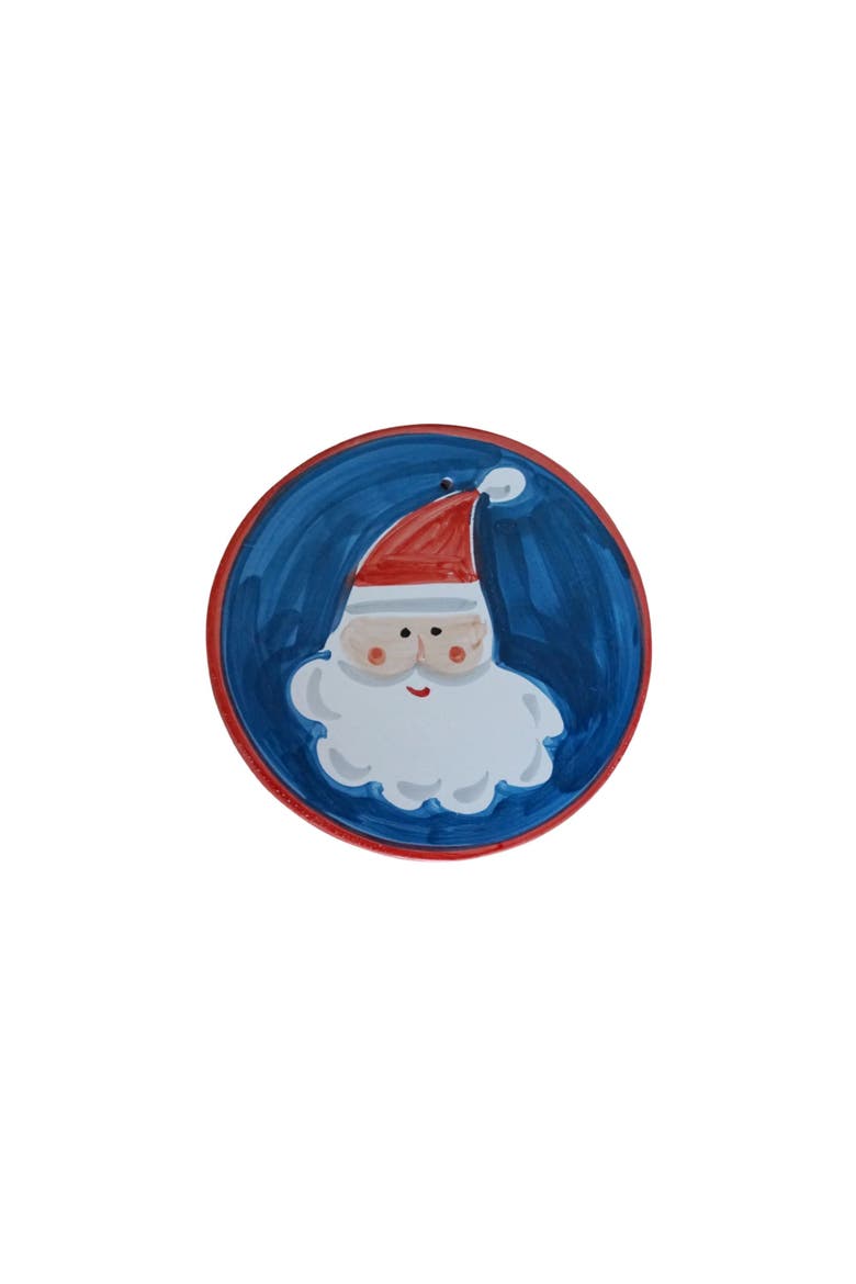Natale (Santa Claus) Trivet, Main, color, Blue