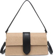 MODA LUXE Violet - Straw Crossbody