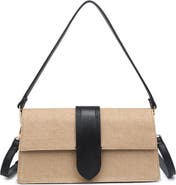 MODA LUXE Violet - Straw Crossbody