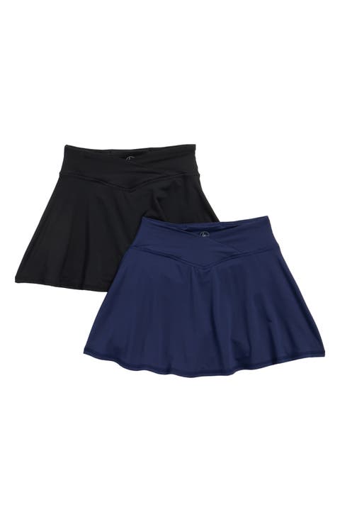 Kids' 2-Pack Summer Crossover Skorts (Big Kid)