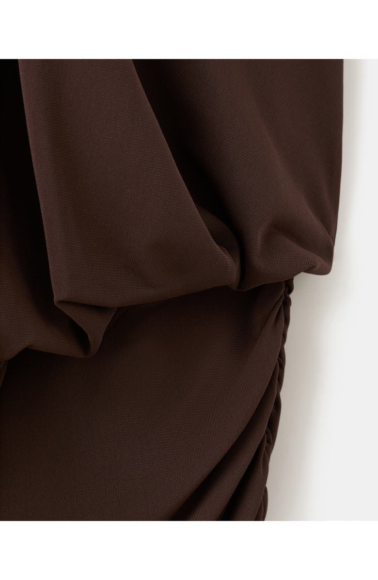 MANGO Drape Sleeveless Minidress, Alternate, color,