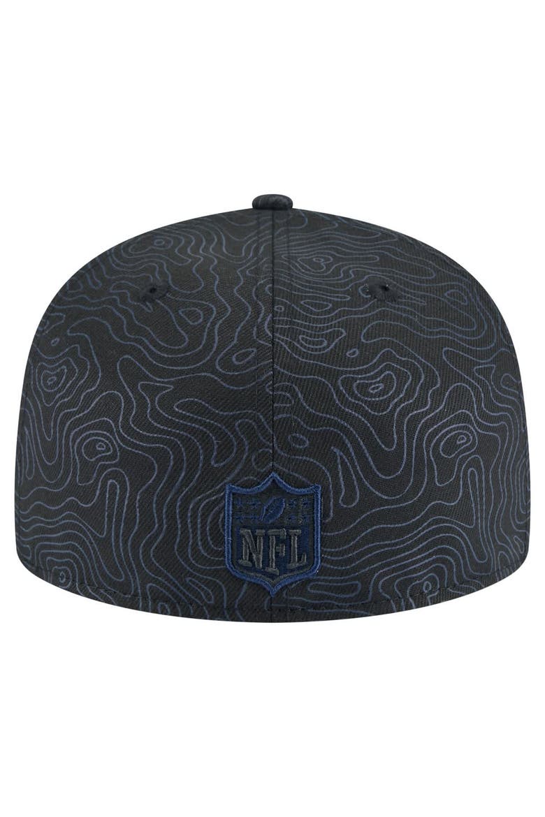Men's New Era Black Tennessee Titans Geo 59FIFTY Fitted Hat, Alternate, color, Black