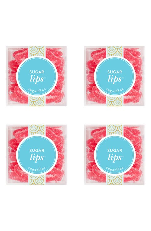Sugar Lips Set of 4 Candy Cubes