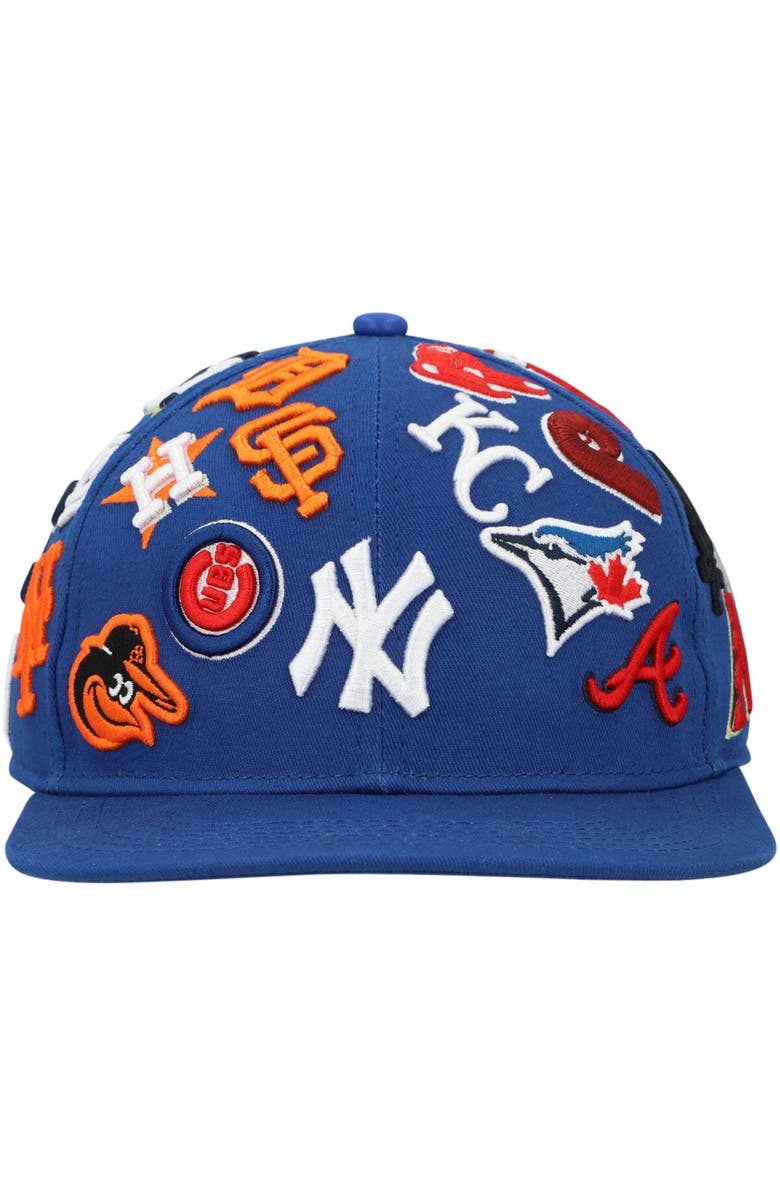 PRO STANDARD Men's Pro Standard Royal MLB Pro League Wool Snapback Hat, Alternate, color, Royal