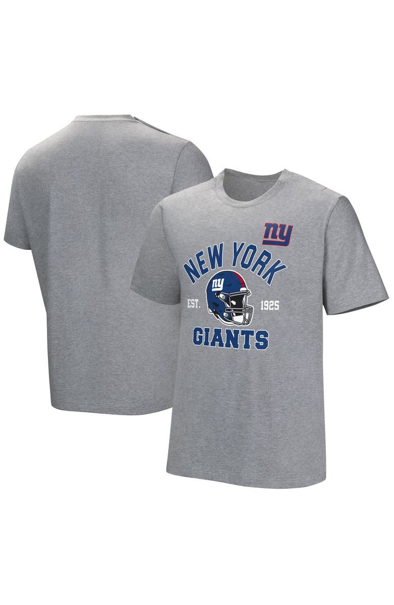 NFL Men's  Gray New York Giants Tackle Adaptive T-Shirt, Main, color, Gray