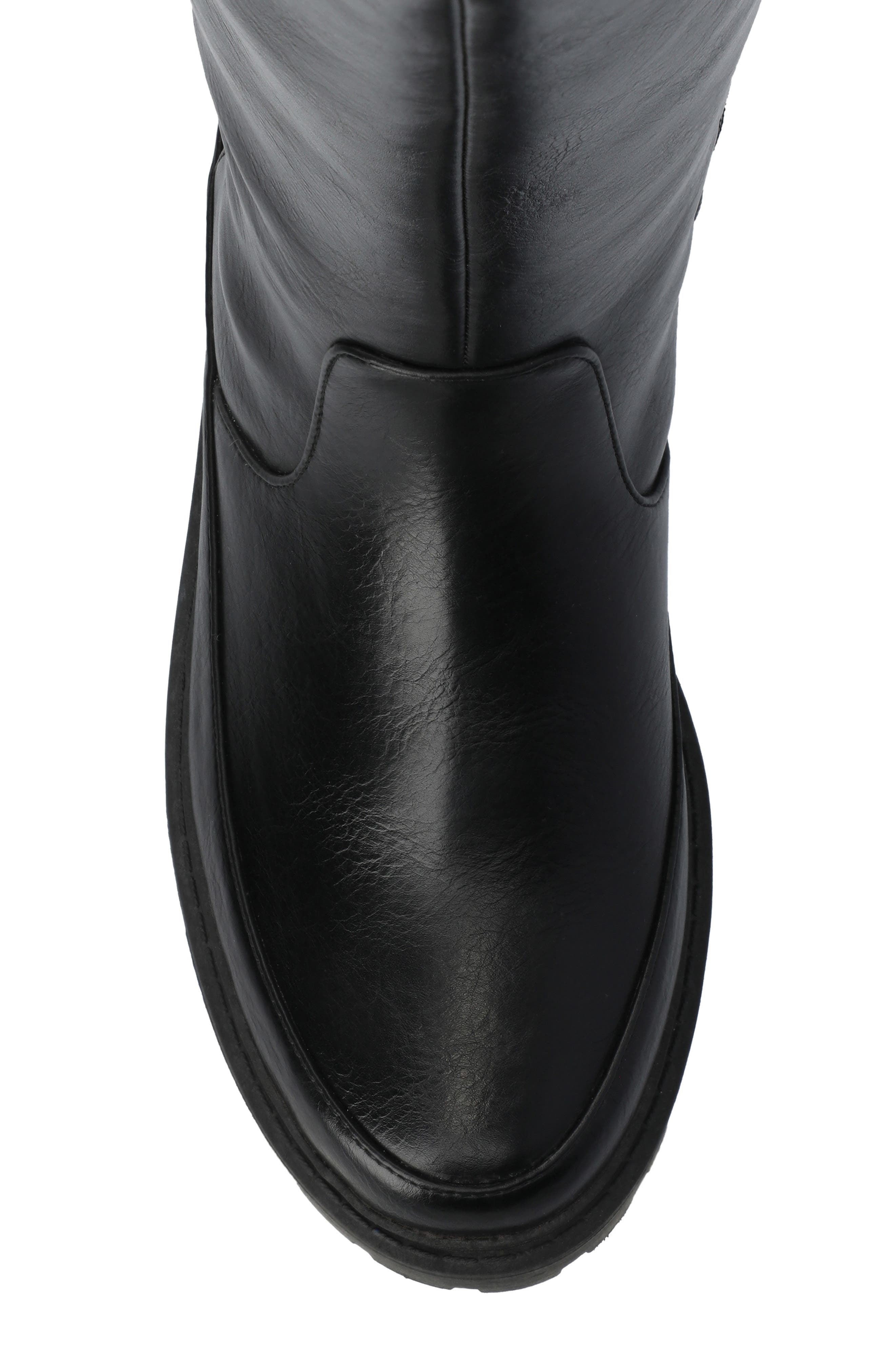 Journee Collection Zemmie Knee High Boot, Alternate, color, Black