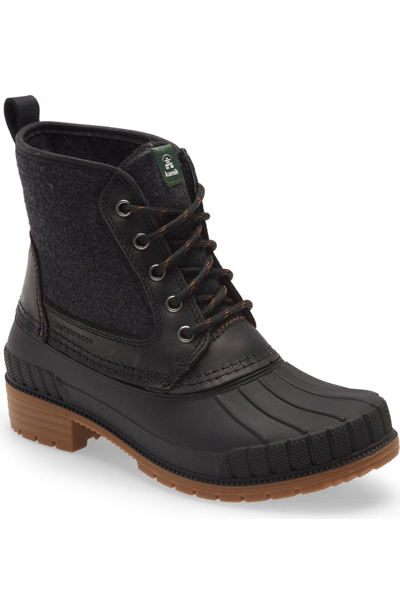 Kamik Sienna Mid Cold Weather Leather Boot, Main, color,