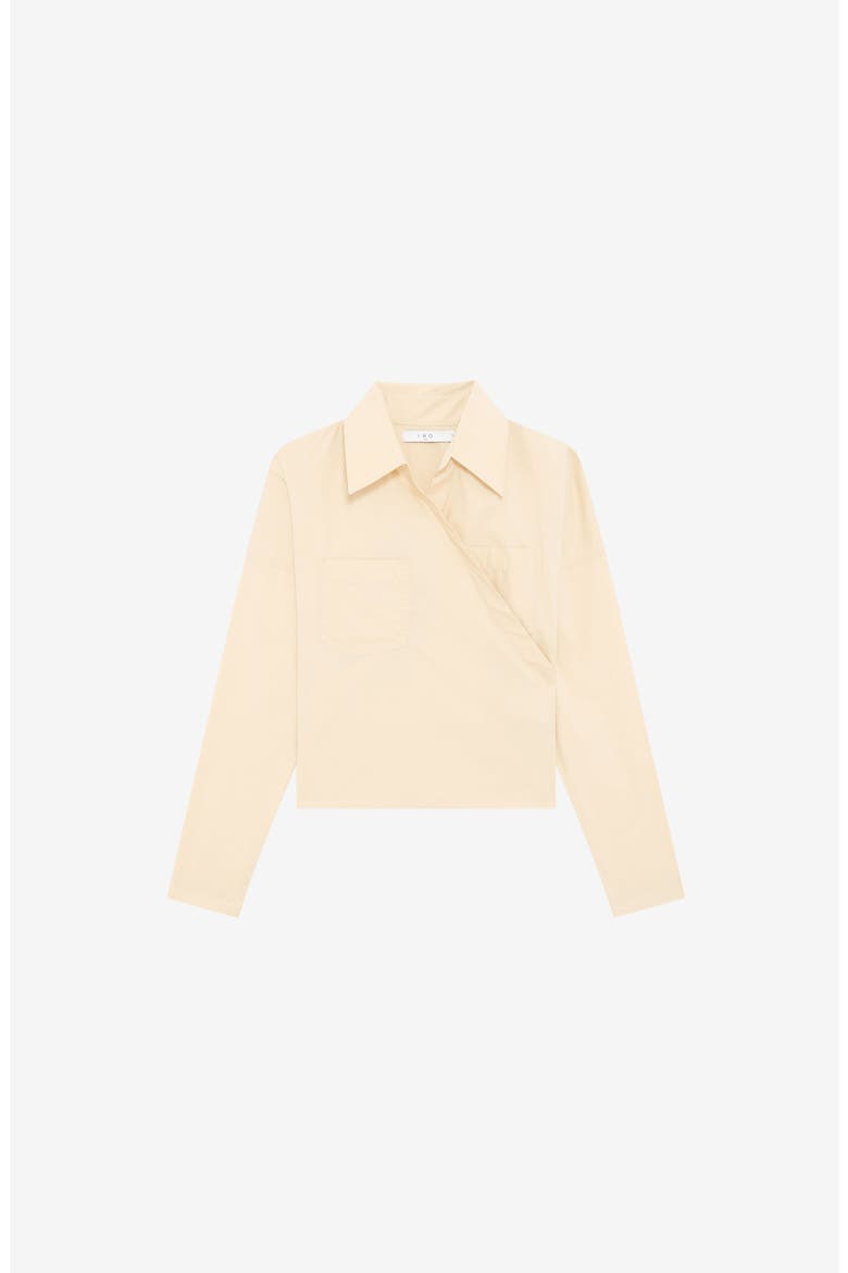 Lyra Poplin Shirt, Alternate, color, Sand