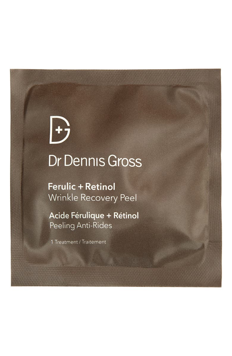 Dr. Dennis Gross Skincare Ferulic + Retinol Wrinkle Recovery Peel, Alternate, color,