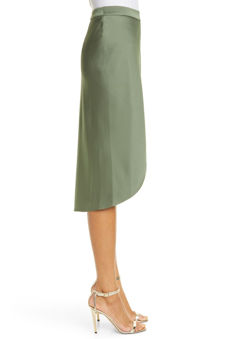 Aleyxa Belted Wrap Skirt, Alternate, color, KHAKI
