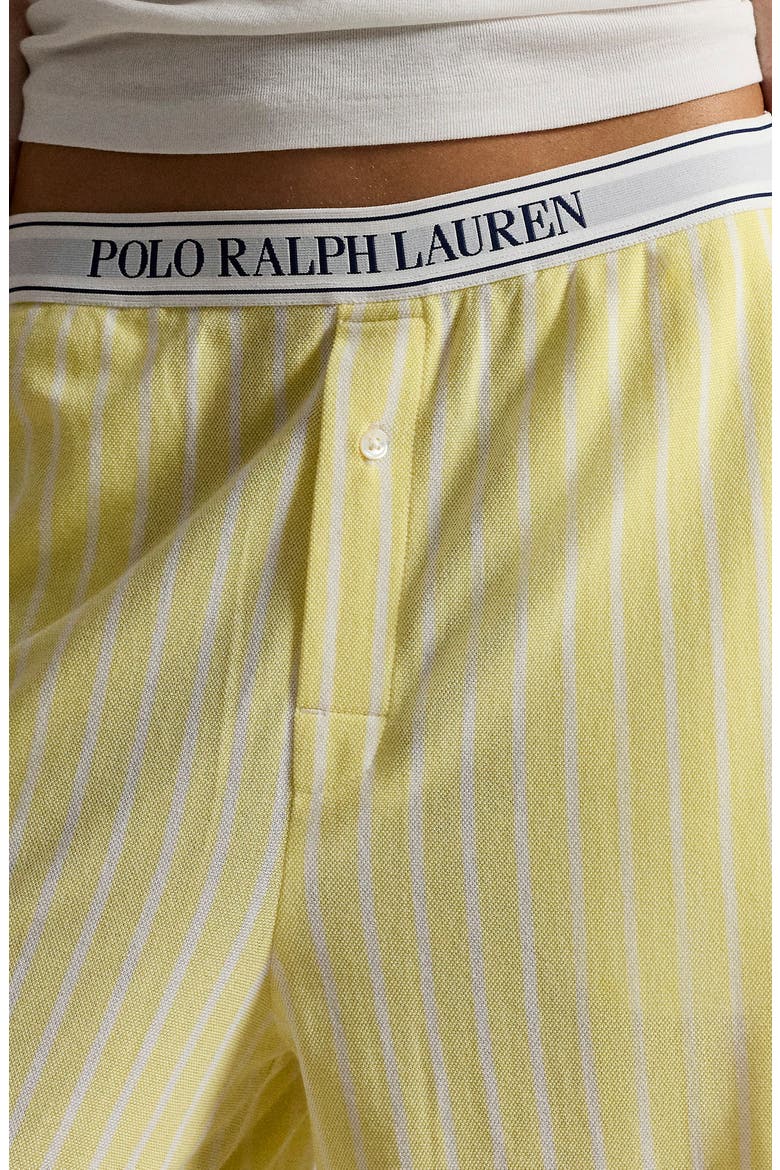 Logo Pajama Pants, Alternate, color, LEMON VERBINA