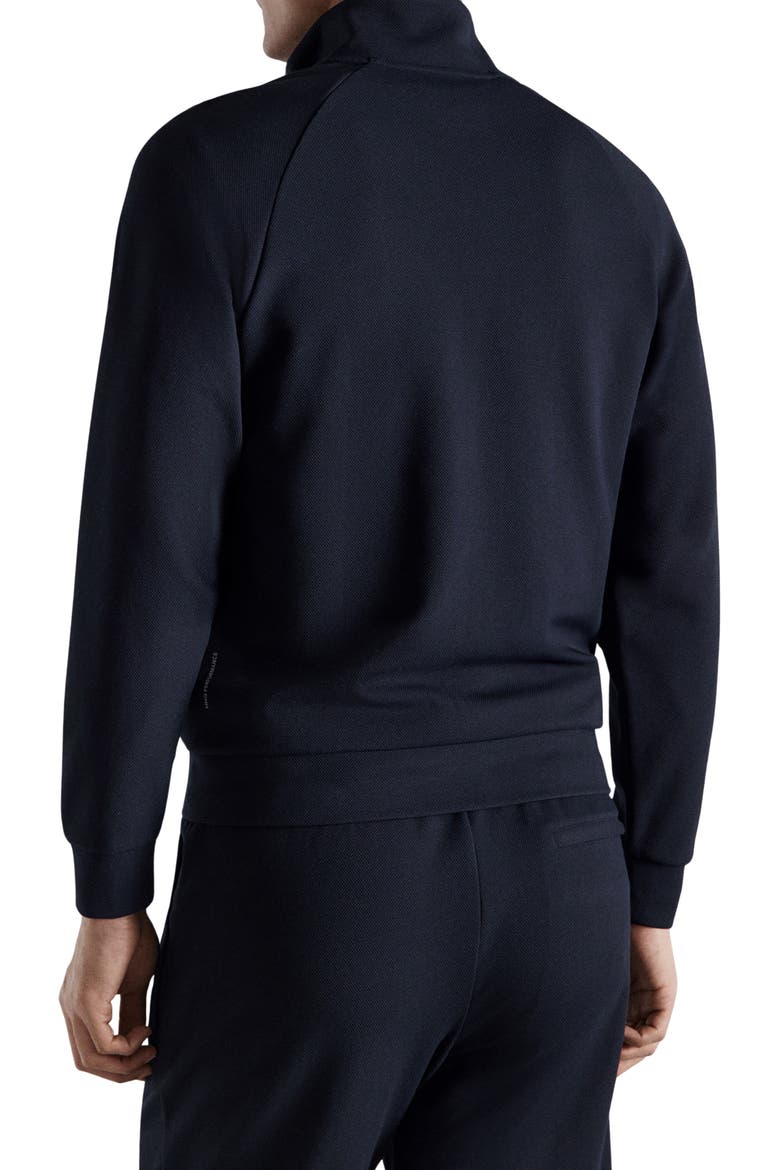 Regular Fit Technical Zip Sweatshirt, Alternate, color, NAVY