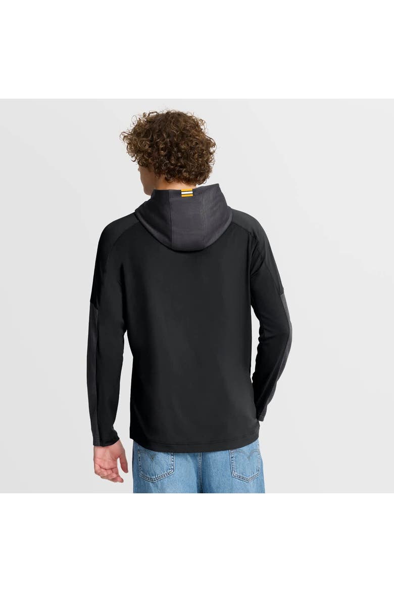 Men's Fanatics Black Boston Bruins Penalty Shot Long Sleeve Hoodie T-Shirt, Alternate, color, Black