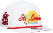 New Era Men's New Era White St. Louis Cardinals Paradise Golfer Adjustable Hat