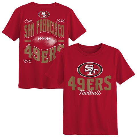 Toddler Outerstuff  Scarlet San Francisco 49ers Top Pick T-Shirt
