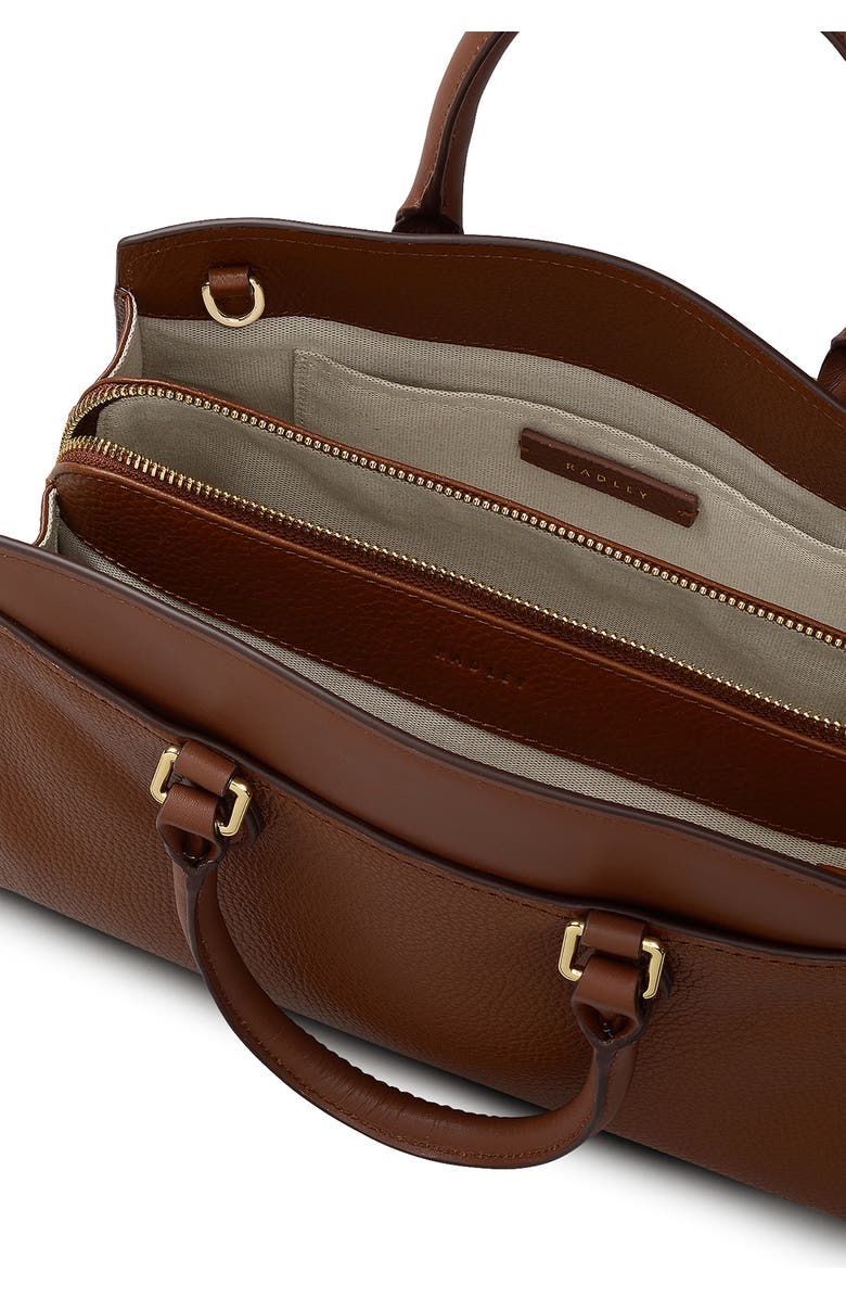 Radley Medium Portland Way Zip Tote Bag, Alternate, color, Cherrywood