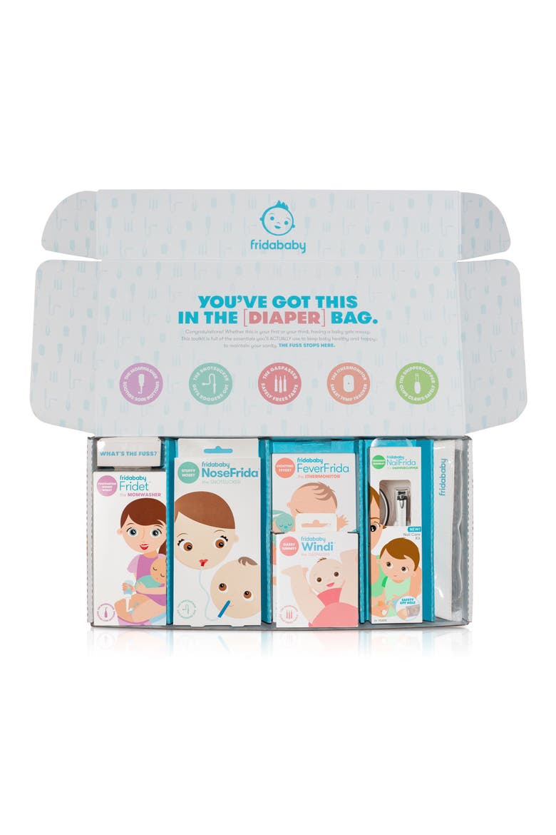 The Big Bundle Of Joy Newborn Care Kit, Alternate, color, WHITE