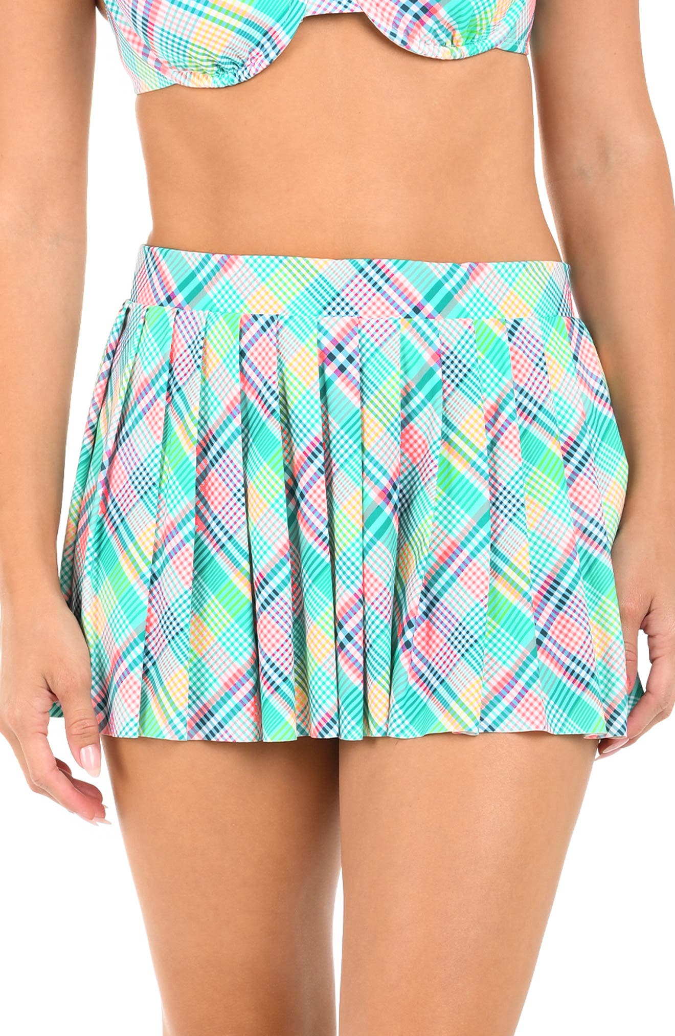 Citrus Schools Pleated Cover-Up Skirt