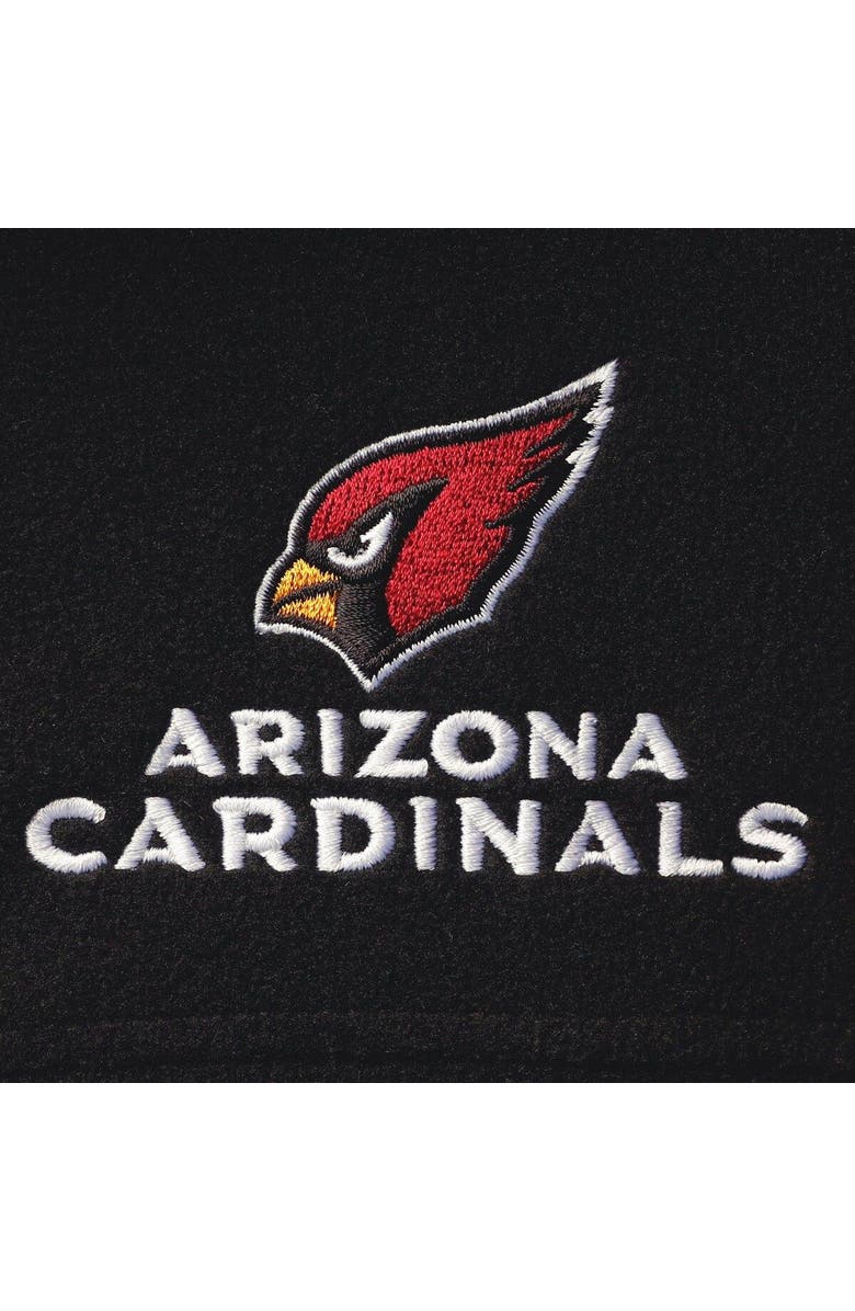 DUNBROOKE Men's Dunbrooke Black Arizona Cardinals Hayden Lightweight Full-Zip Jacket, Alternate, color, 