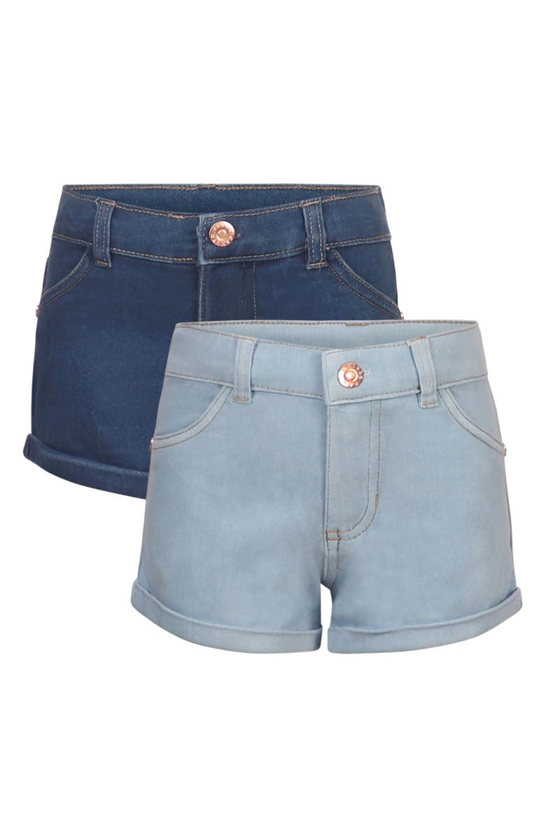 Vince Camuto Kids' Assorted 2-Pack Denim Shorts, Main, color, 