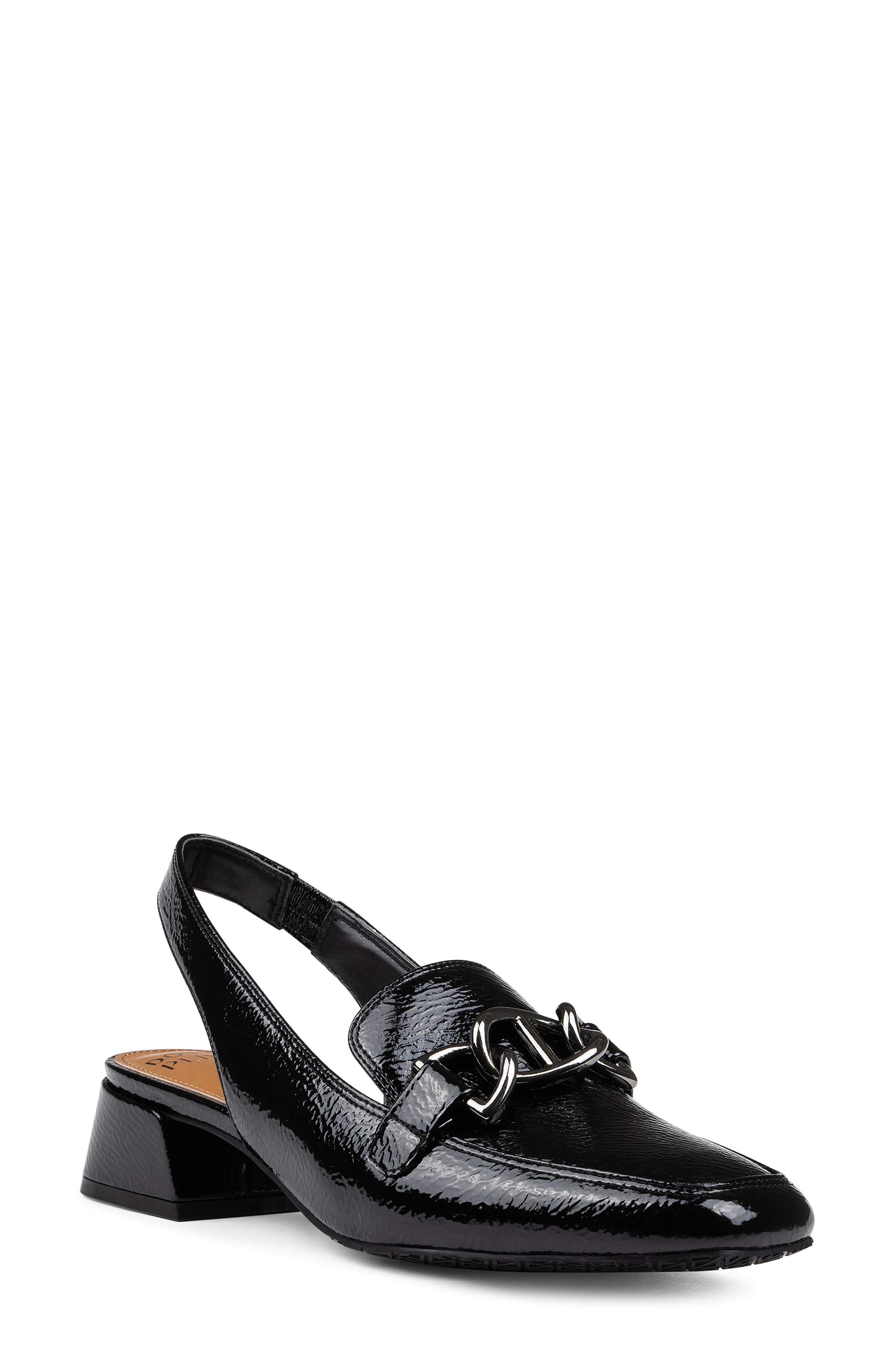 Donald Pliner Slingback Chain Loafer Pump, Main, color, 