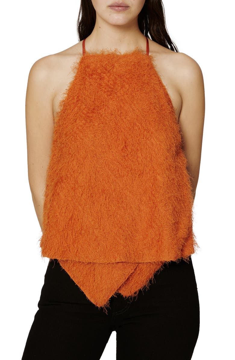Eckhaus Latta Wisp Top, Main, color, Orange