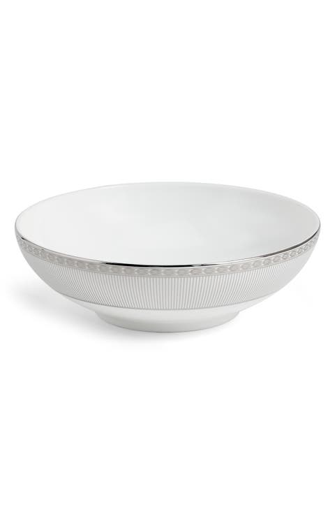 Silver Tonquin Bone China Cereal Bowl